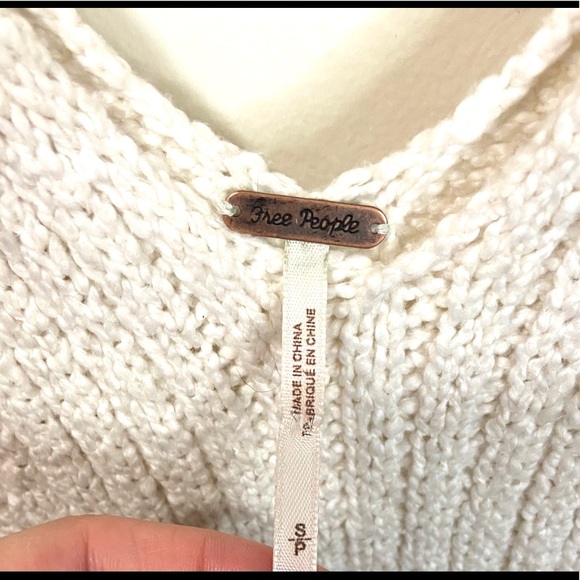 Free People Emmy Sweater Dress Knit Size S -NICE!! - Picture 10 of 14